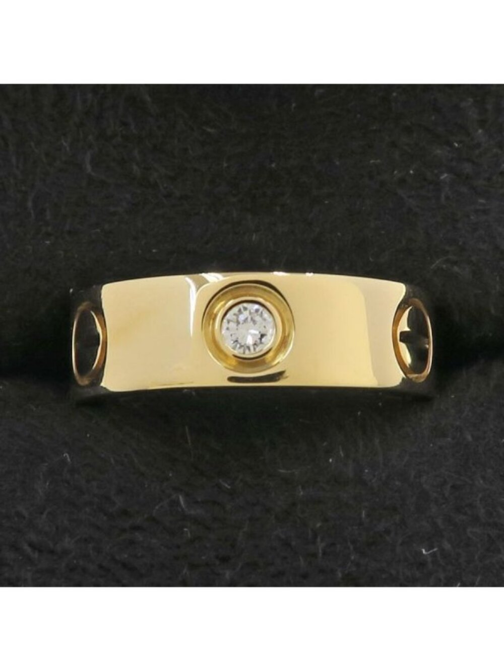 Cartier Love Ring Half Diamond